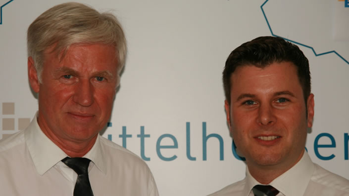 Breitband-Berater beim Regionalmanagement: Klaus Bernhardt (links) und ...