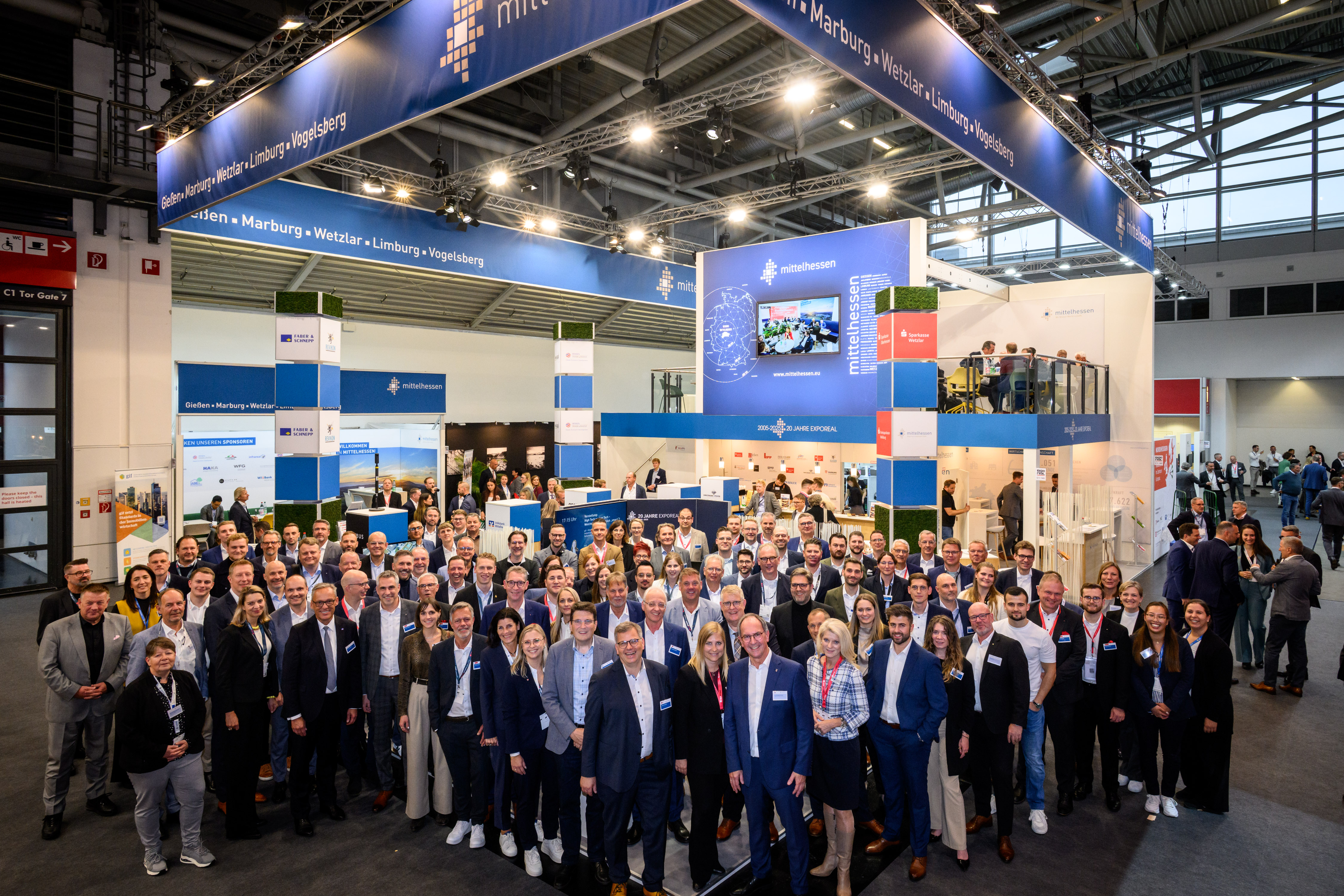 Seit dem ersten Auftritt auf der EXPO REAL in 2005 zeigt Mittelhessen, wie Kooperation, Kontinuität und Vertrauen lokale Bündnisse und Innovation ermöglichen (Fotos: Tilman Lochmüller)