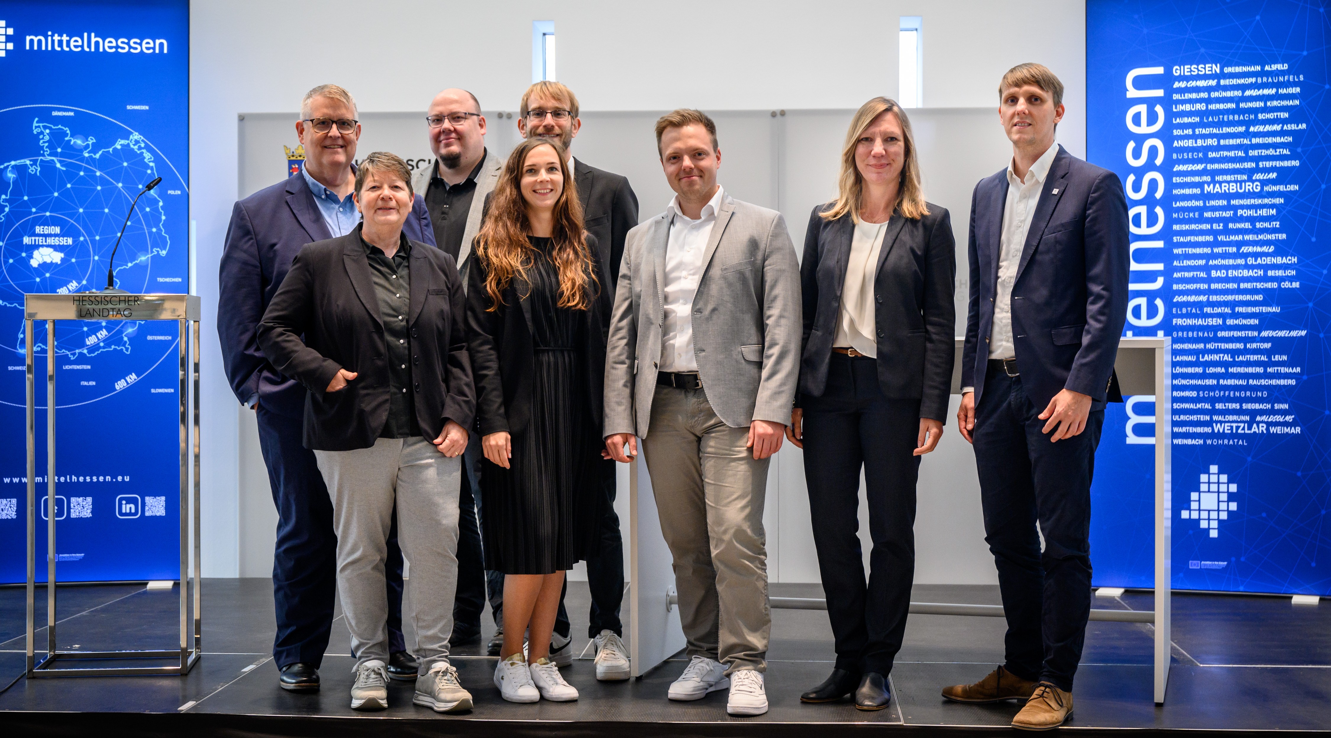 Das Team der Regionalmanagement Mittelhessen GmbH