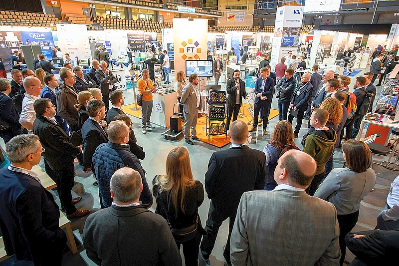 Mittelhessischer Gemeinschaftsstand auf der W3 Messe (Foto: Tilman Lochmüller/Regionalmanagement Mittelhessen)